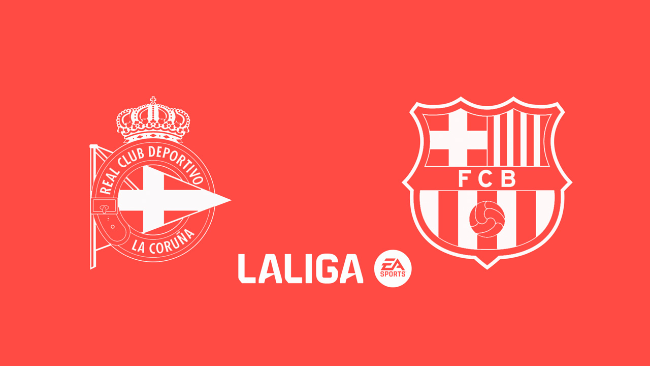 Deportivo de A Coruña vs Barcelona poster