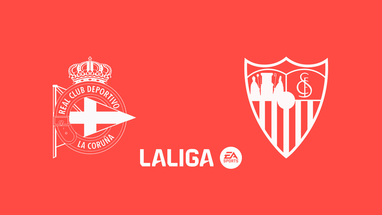Deportivo de A Coruña vs Sevilla poster