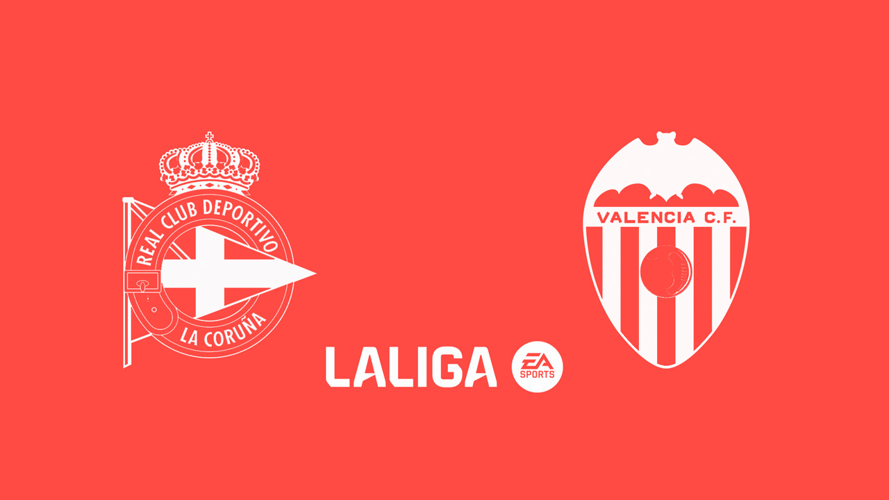 Deportivo de A Coruña vs Valencia poster