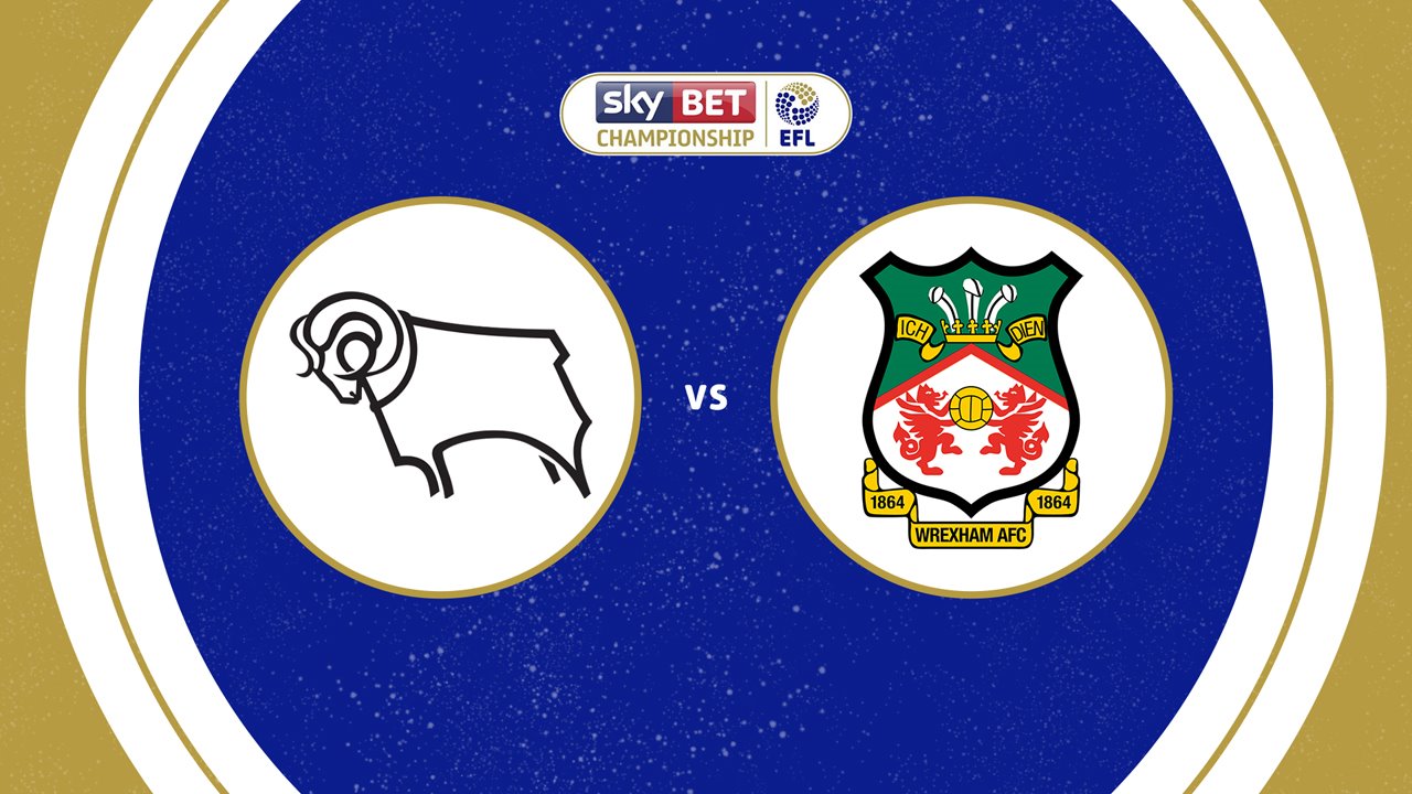 Derby County vs Wrexham poster