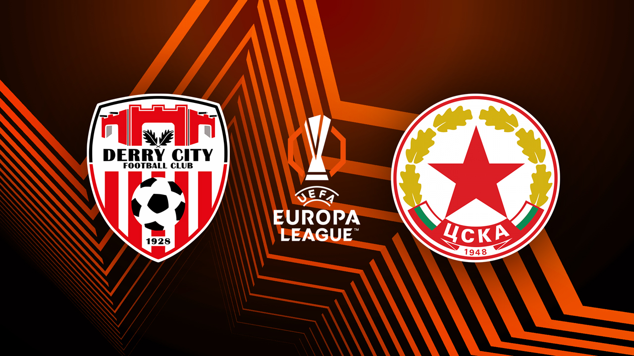 Derry City vs CSKA Sofia poster