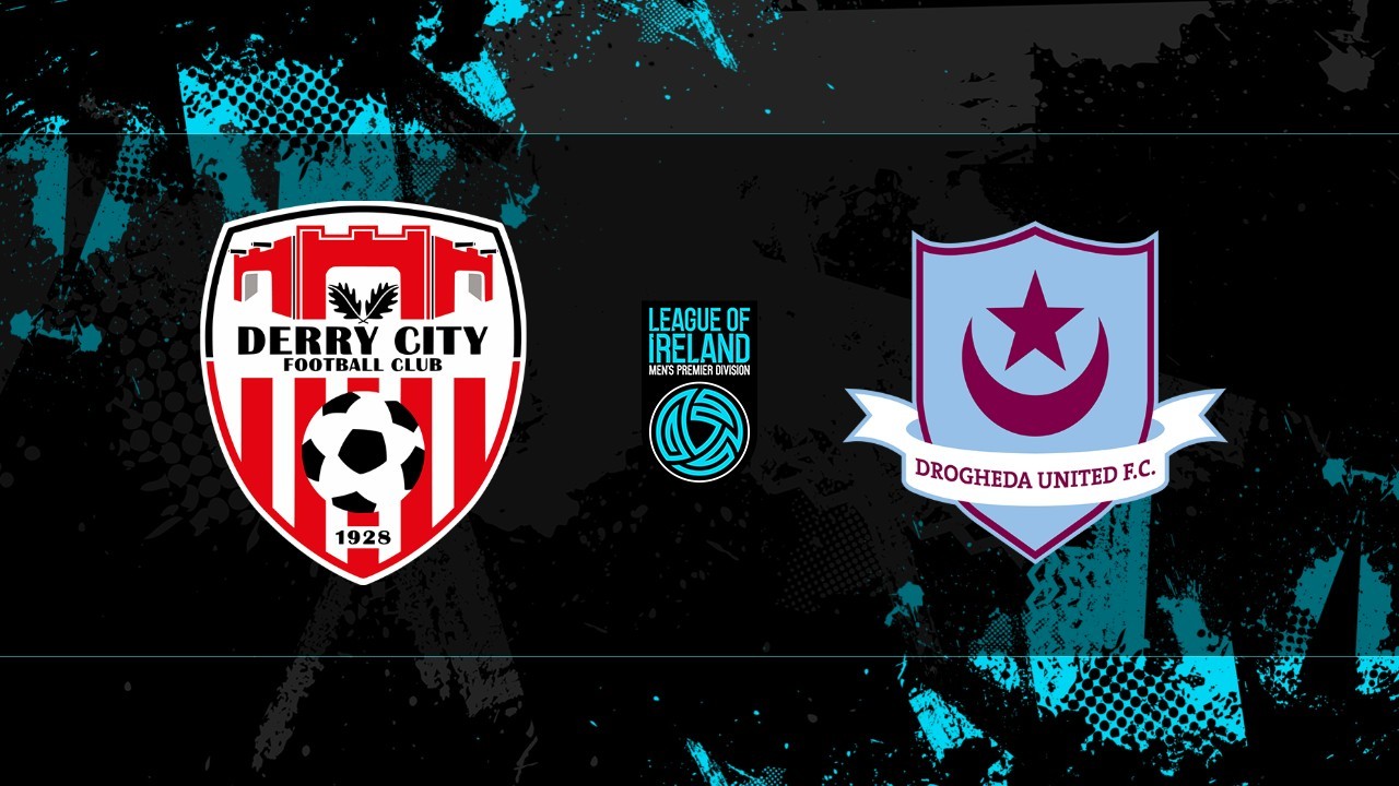 Derry City vs Drogheda United poster