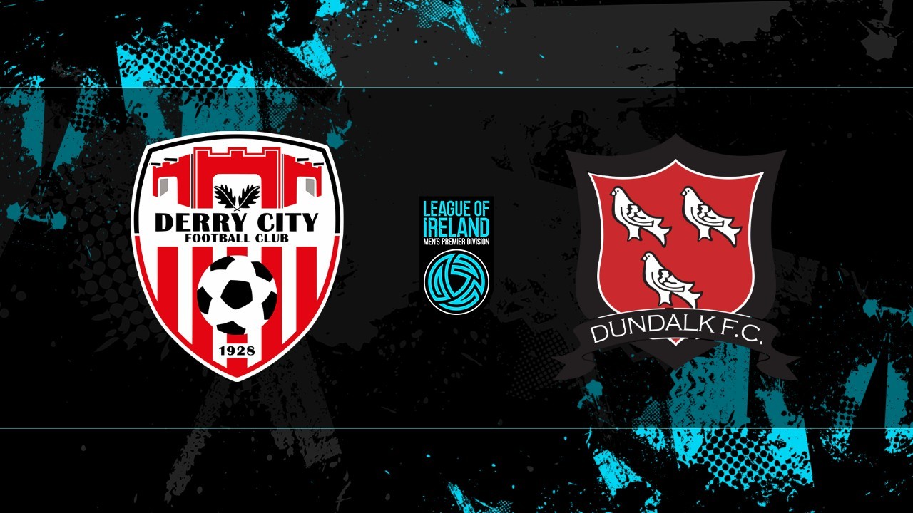 Derry City vs Dundalk poster