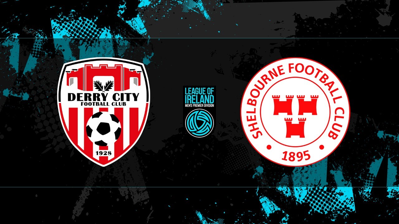 Derry City vs Shelbourne poster