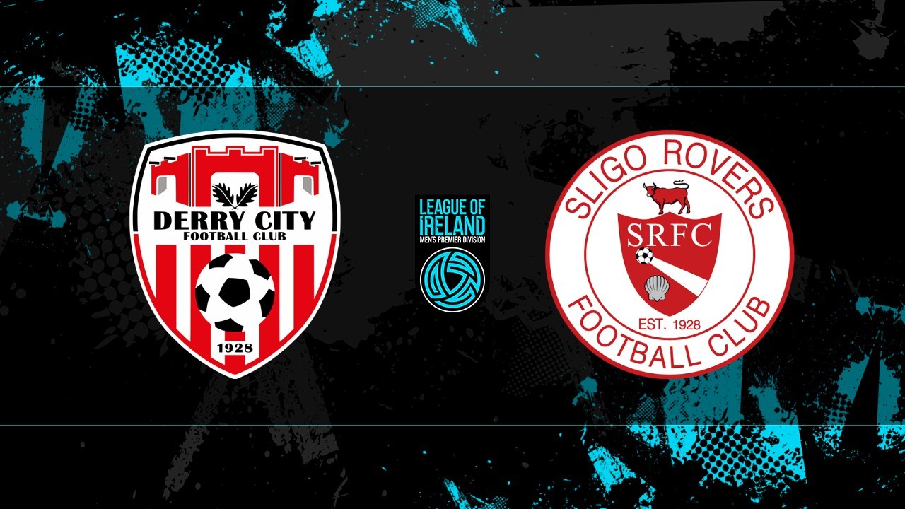 Derry City vs Sligo Rovers poster