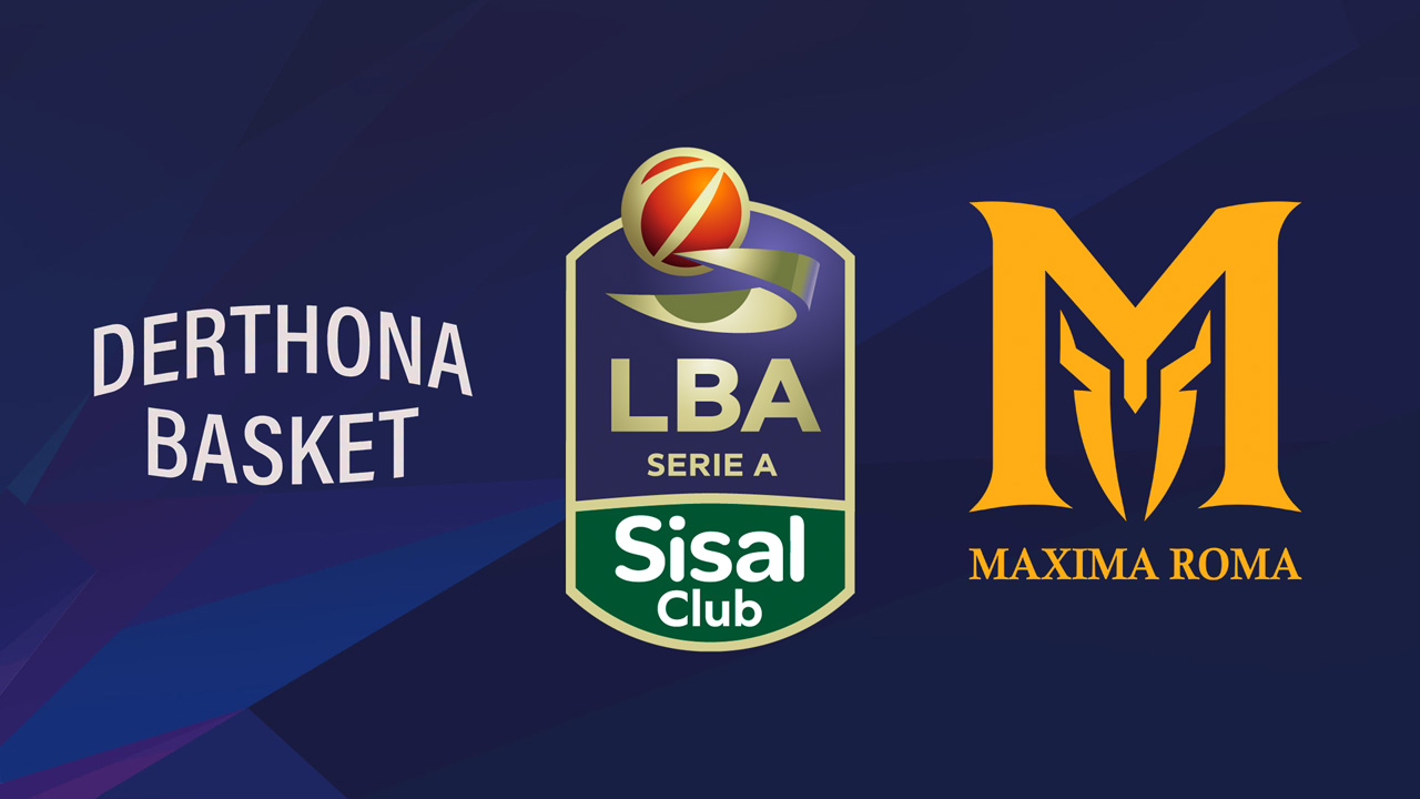 Derthona Basket vs Maxima Roma poster