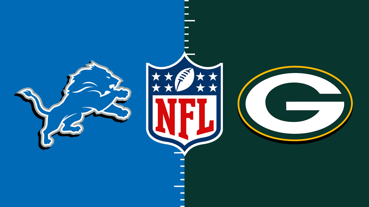 Detroit Lions vs Green Bay Packers poster