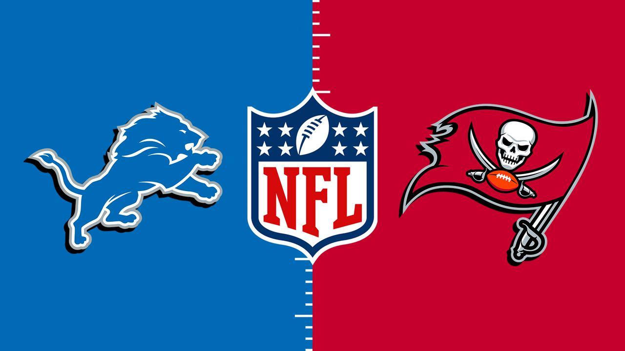Detroit Lions vs Tampa Bay Buccaneers poster