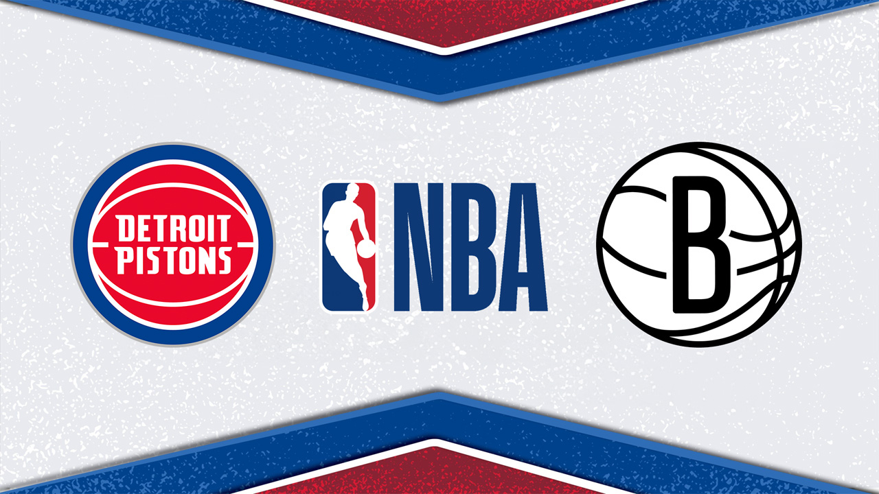 Detroit Pistons vs Brooklyn Nets poster