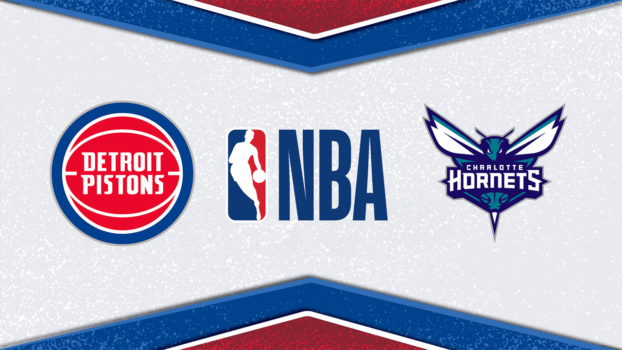 Detroit Pistons vs Charlotte Hornets poster