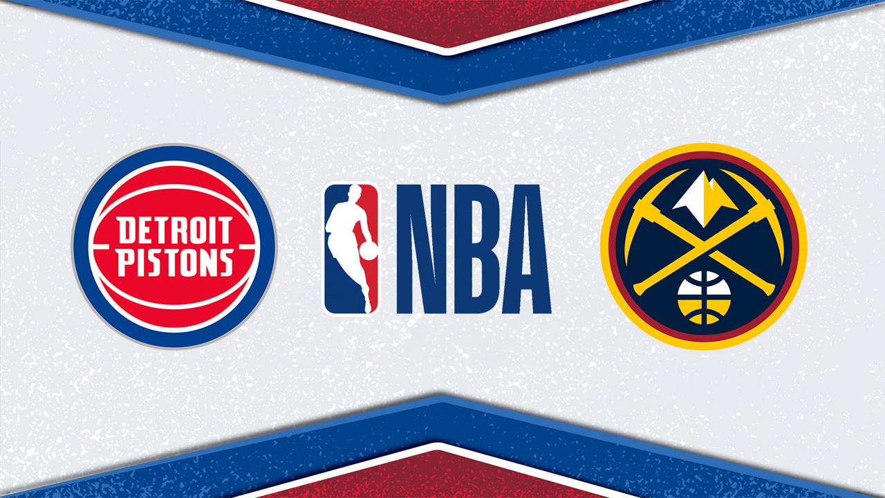 Detroit Pistons vs Denver Nuggets poster