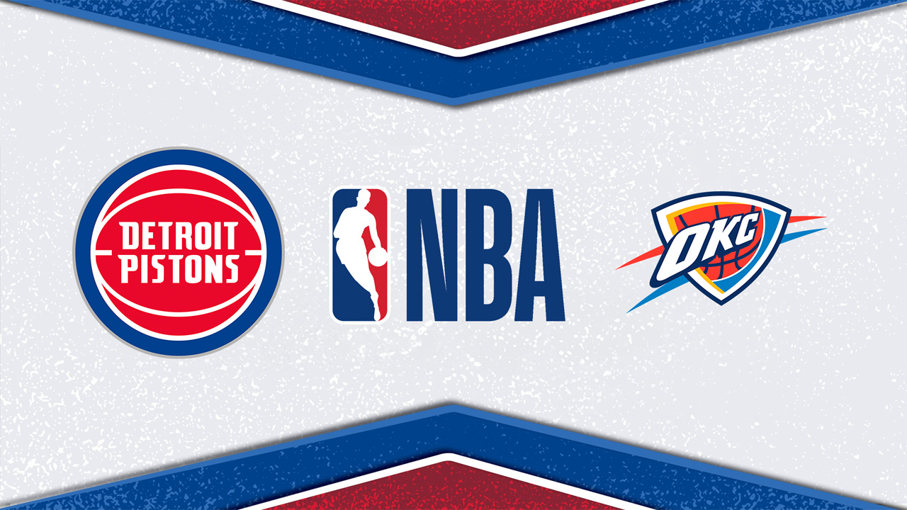 Detroit Pistons vs Oklahoma City Thunder poster