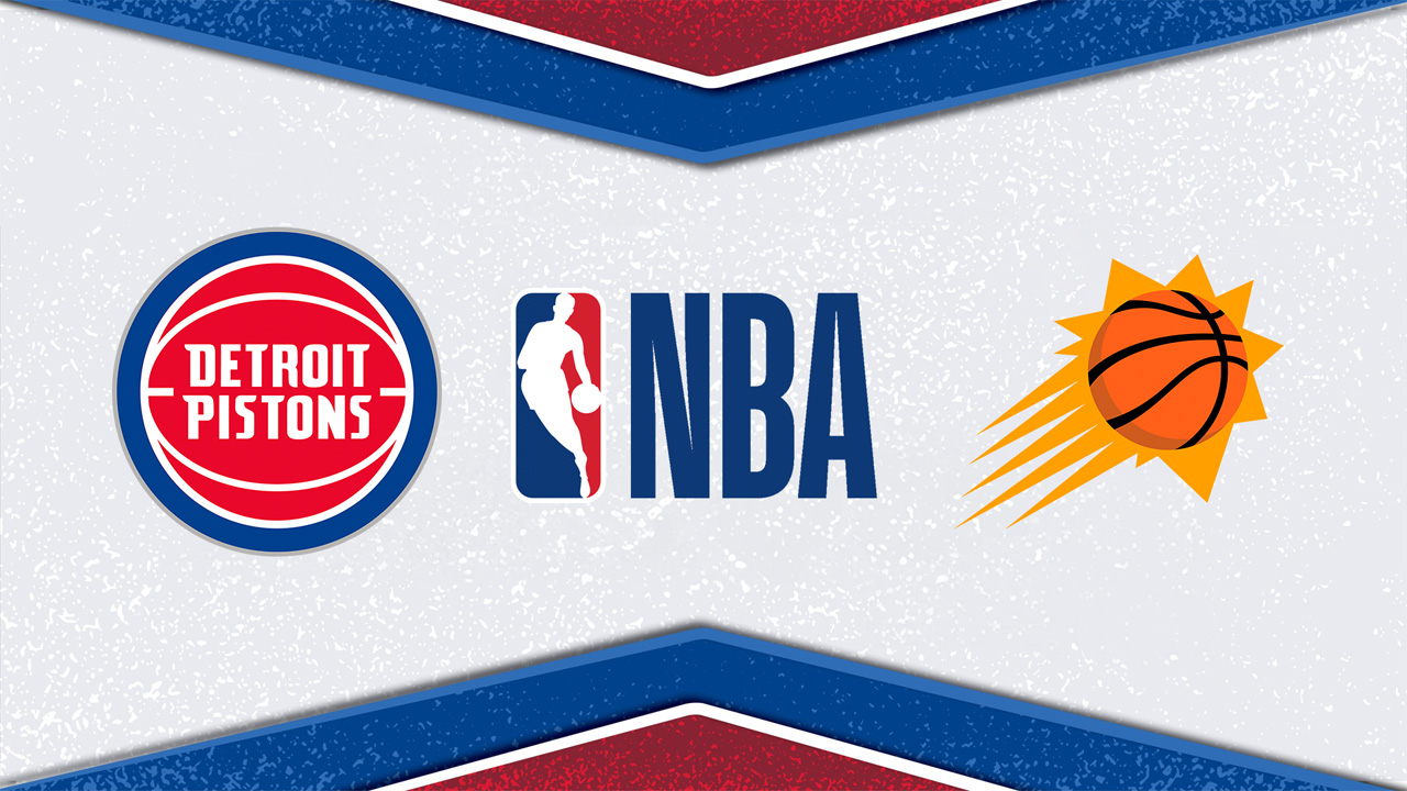 Detroit Pistons vs Phoenix Suns poster