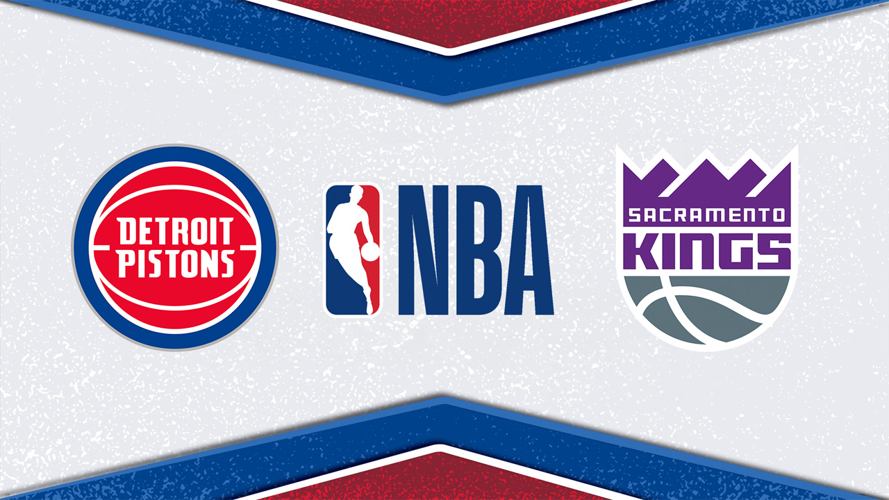 Detroit Pistons vs Sacramento Kings poster