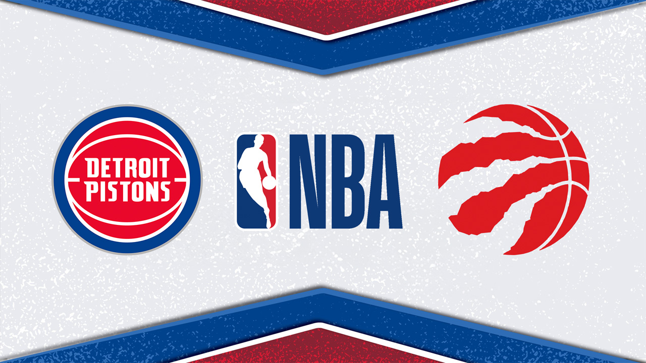 Detroit Pistons vs Toronto Raptors poster