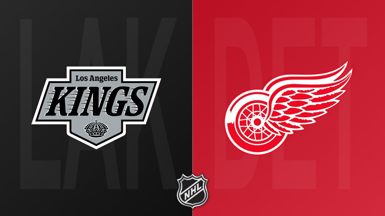 Detroit Red Wings vs Los Angeles Kings poster
