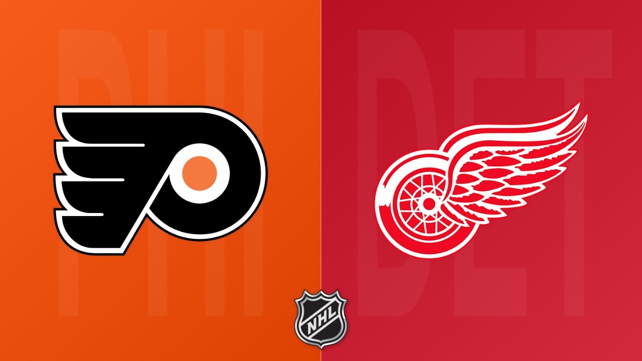 Detroit Red Wings vs Philadelphia Flyers poster