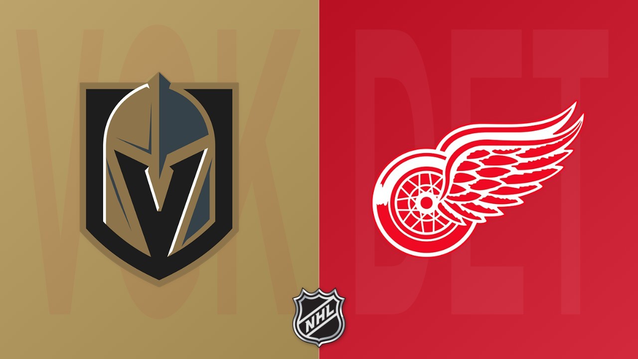 Detroit Red Wings vs Vegas Golden Knights poster