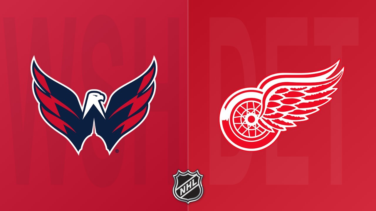 Detroit Red Wings vs Washington Capitals poster