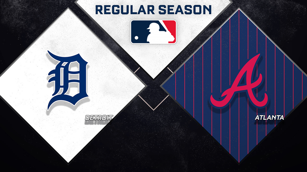 Detroit Tigers vs Atlanta Braves poster