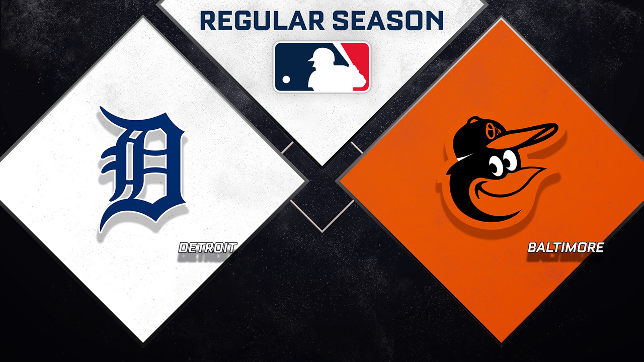 Detroit Tigers vs Baltimore Orioles poster