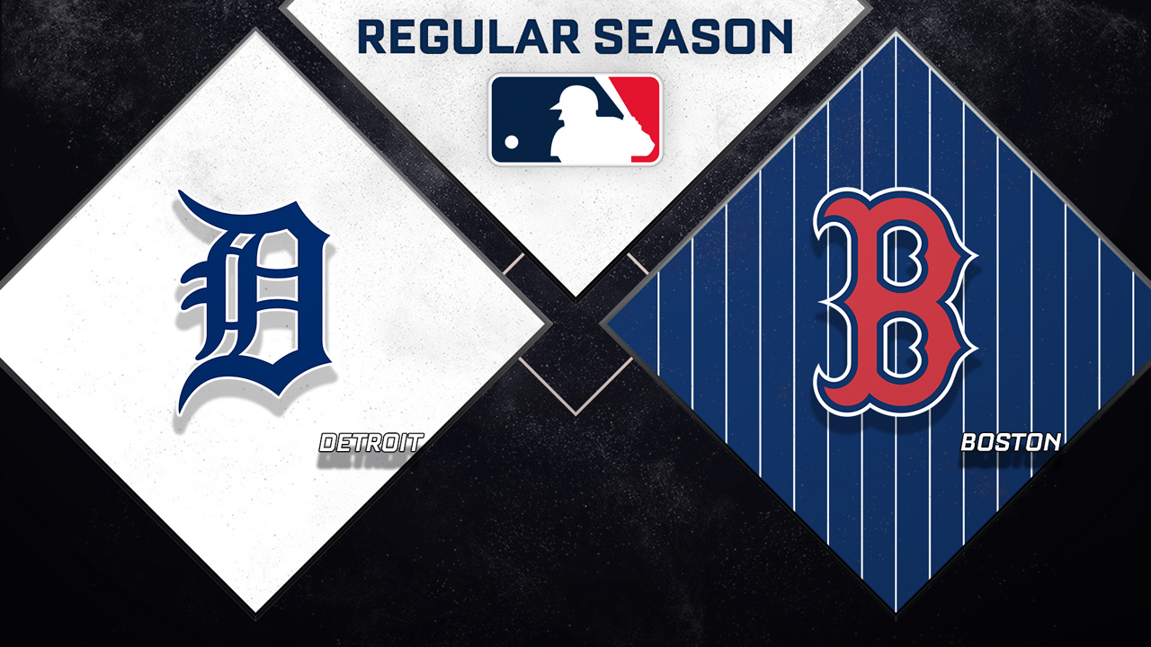 Detroit Tigers vs Boston Red Sox poster