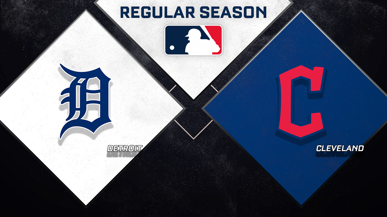 Detroit Tigers vs Cleveland Guardians poster
