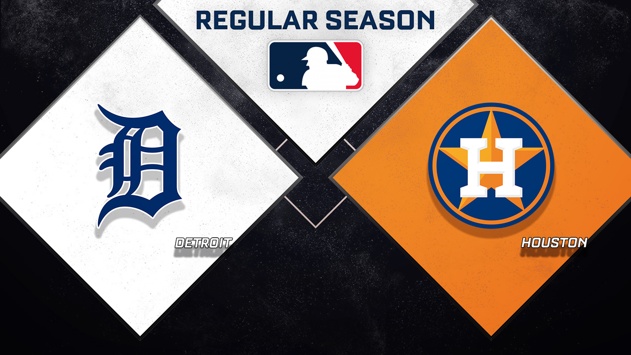 Detroit Tigers vs Houston Astros poster