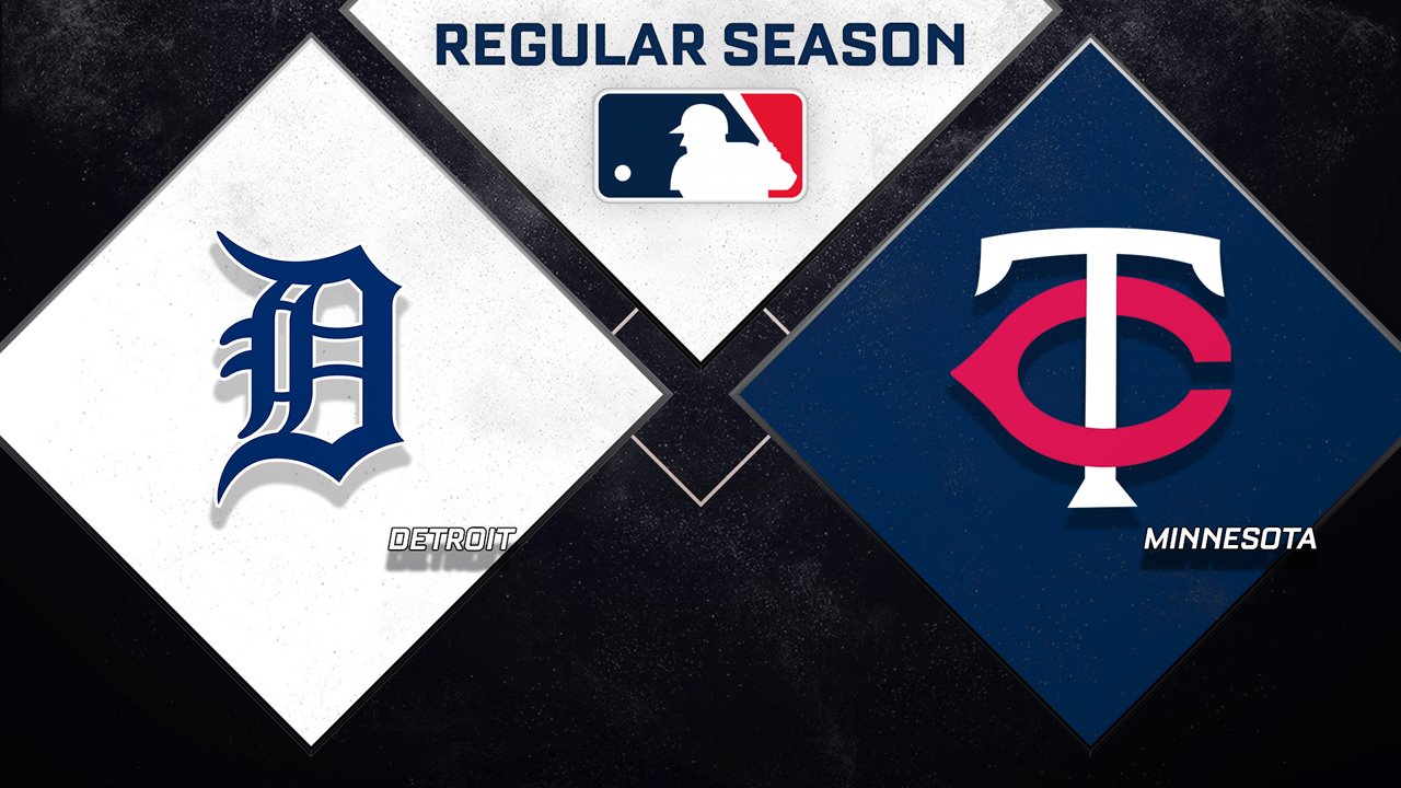 Detroit Tigers vs Minnesota Twins poster