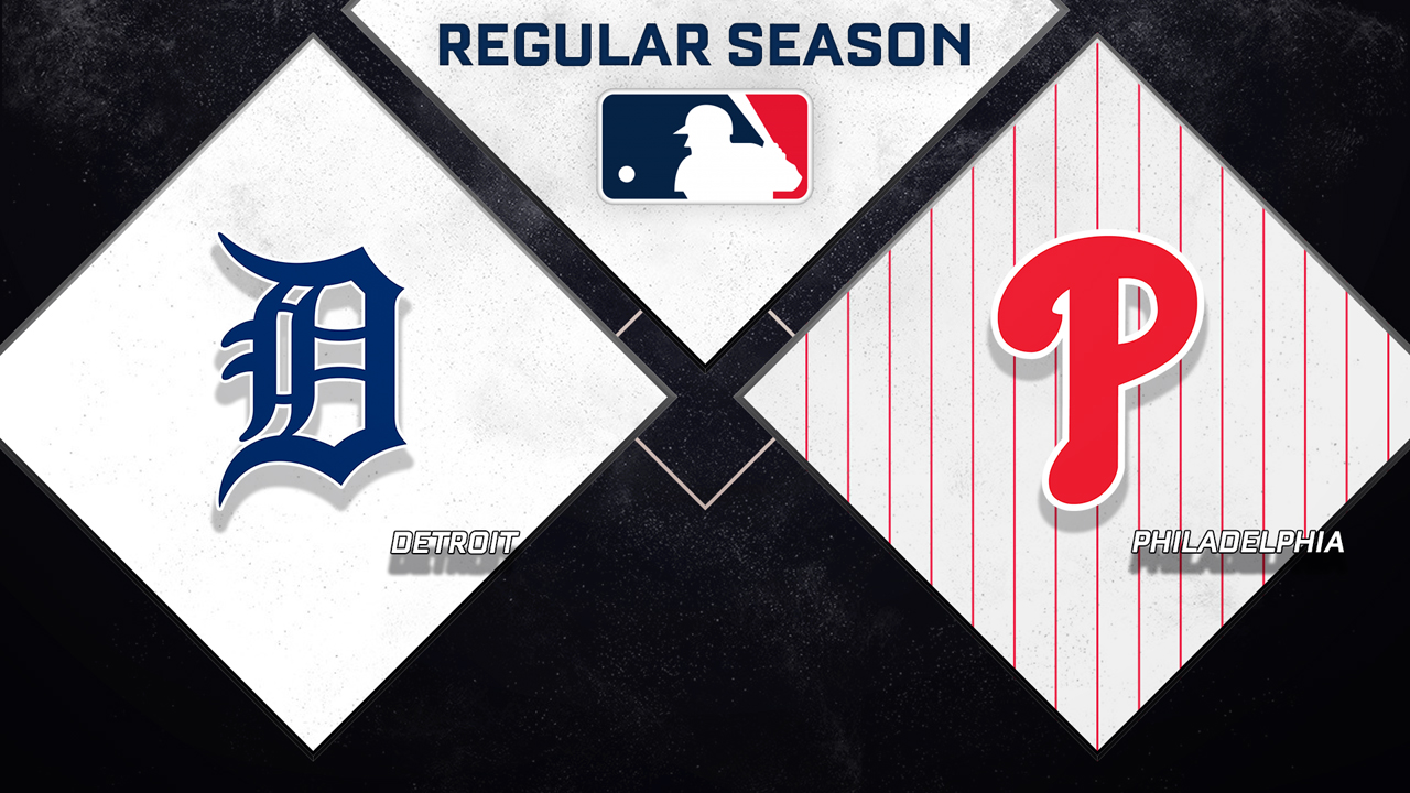 Detroit Tigers vs Philadelphia Phillies poster