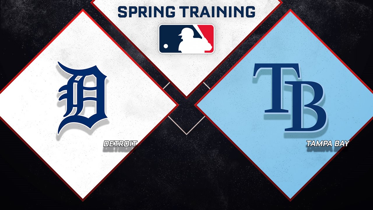 Detroit Tigers vs Tampa Bay Rays poster