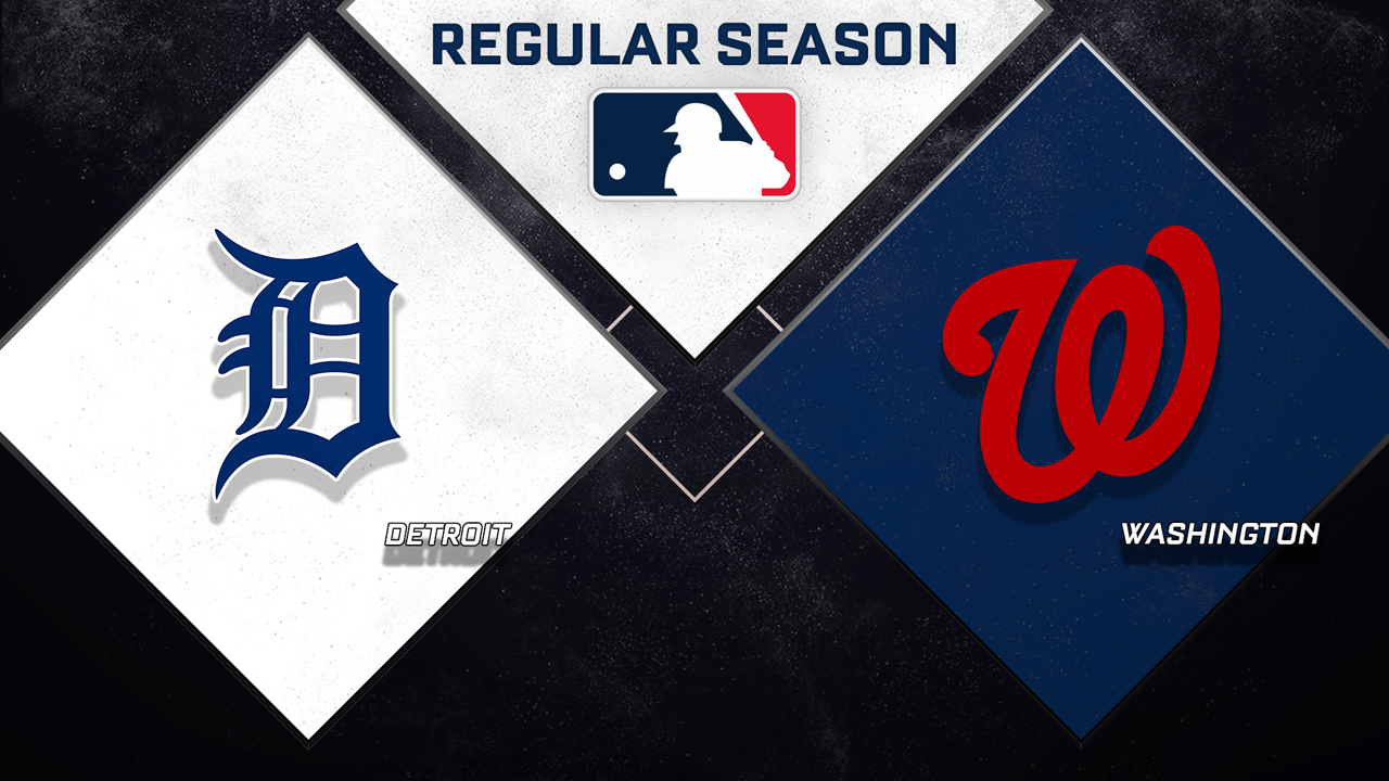 Detroit Tigers vs Washington Nationals poster