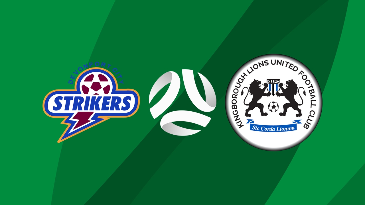 Devonport City vs Kingborough Lions United poster