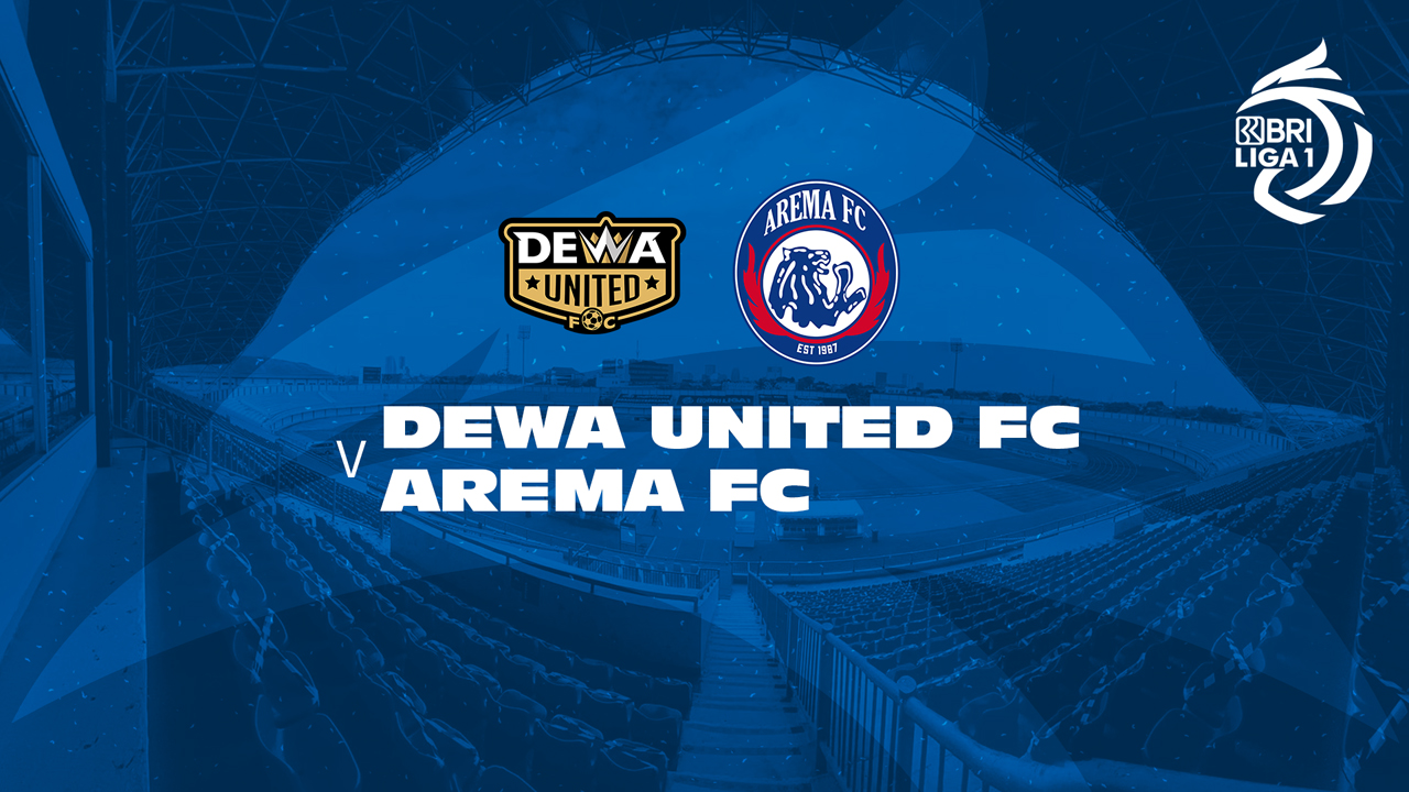 Dewa United Banten vs Arema poster