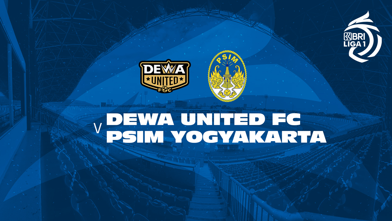 Dewa United Banten vs PSIM Yogyakarta poster