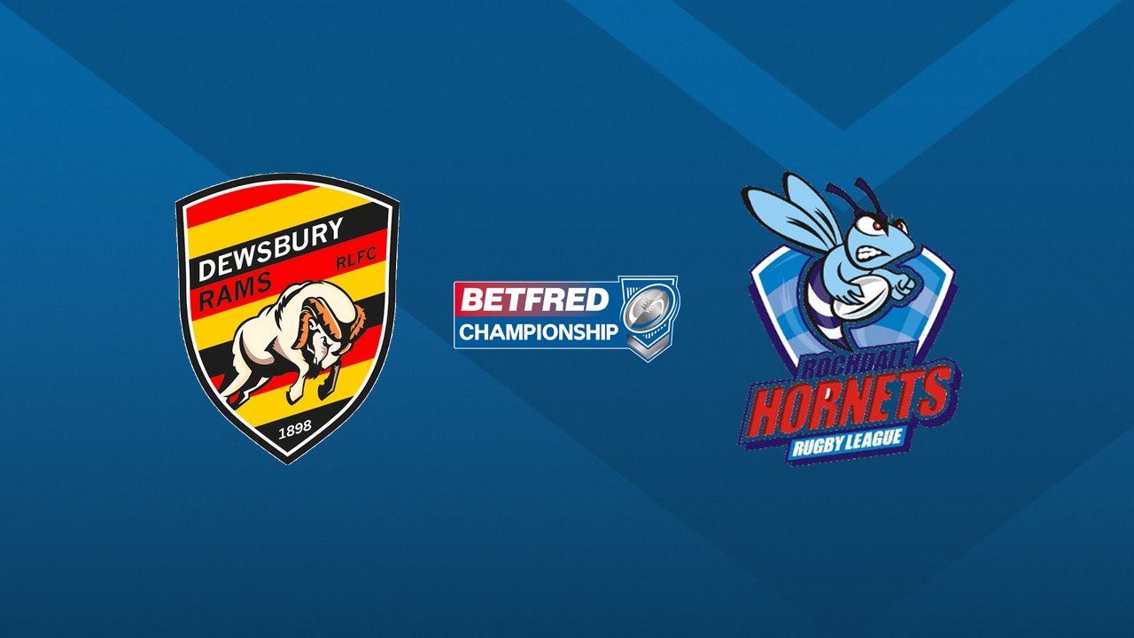 Dewsbury Rams vs Rochdale Hornets poster