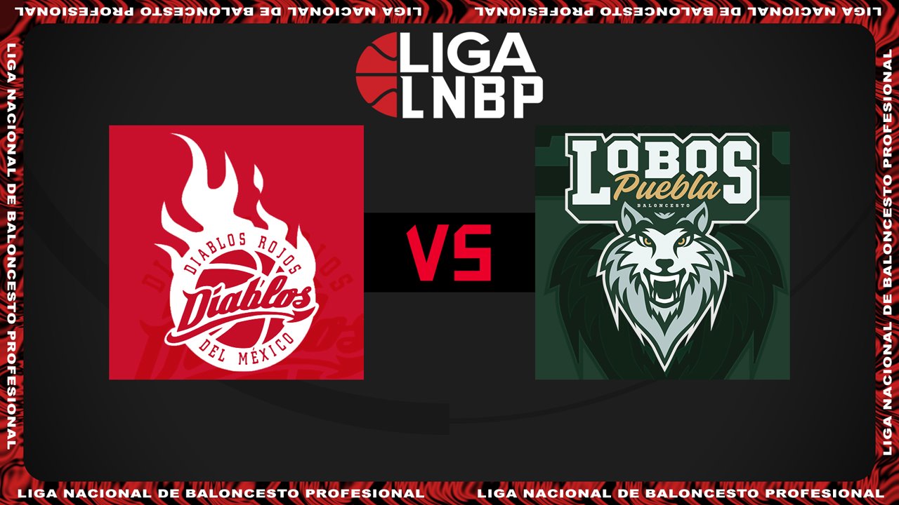 Diablos Rojos del México vs Lobos de Puebla poster