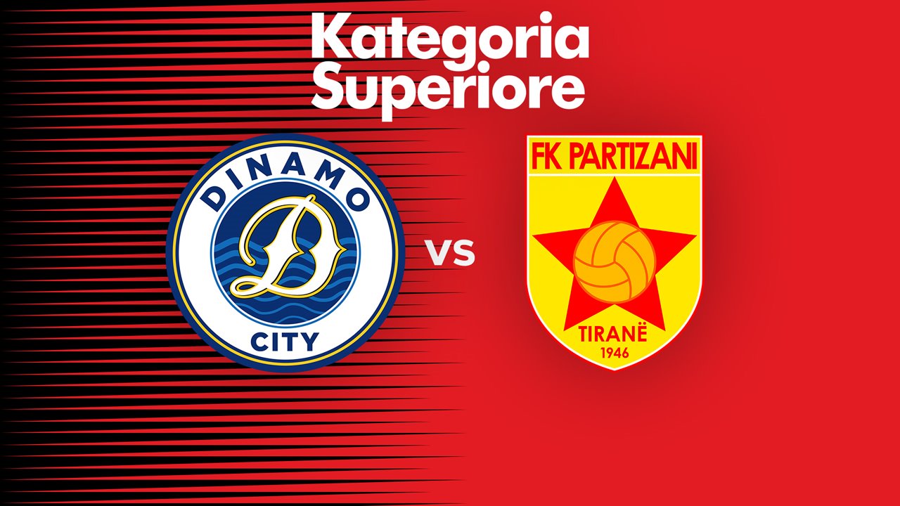 Dinamo City vs Partizani Tirana poster