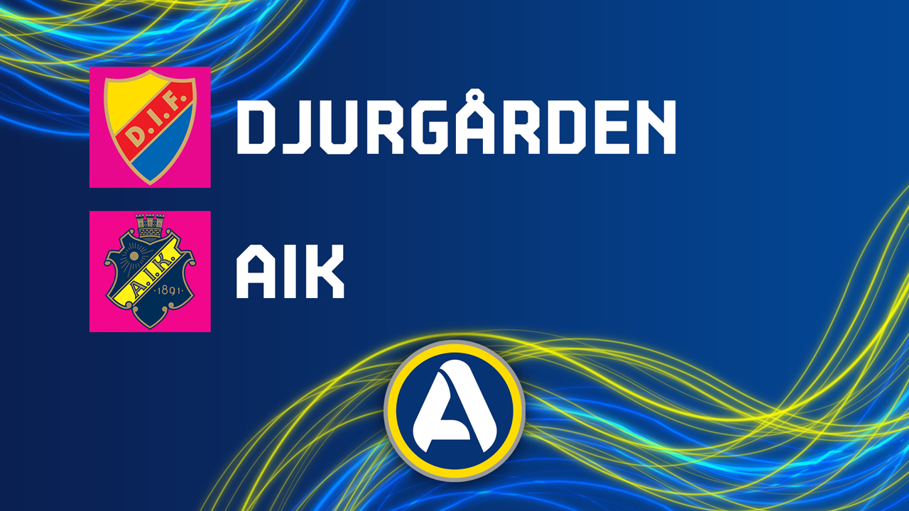 Djurgården vs AIK poster