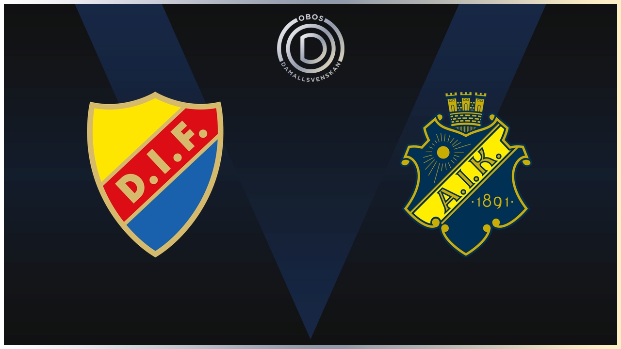 Djurgården Women vs AIK Women poster