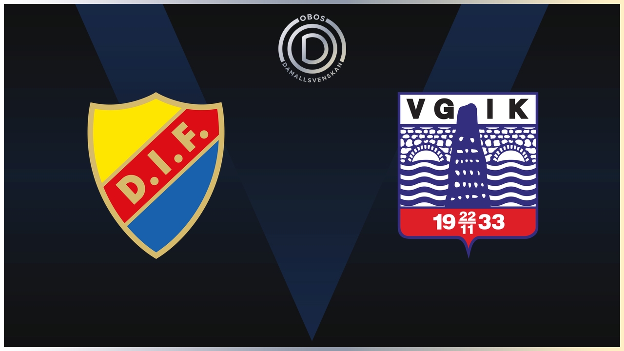 Djurgården Women vs Vittsjö poster