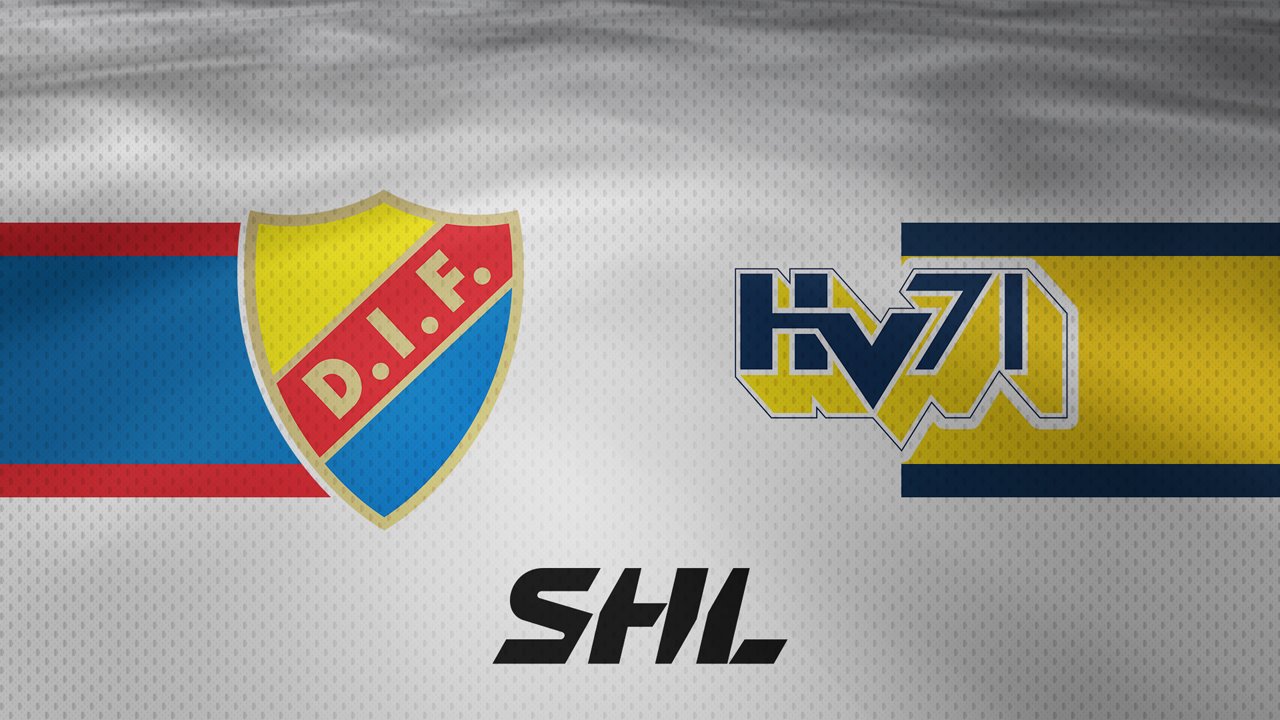 Djurgårdens IF vs HV71 poster