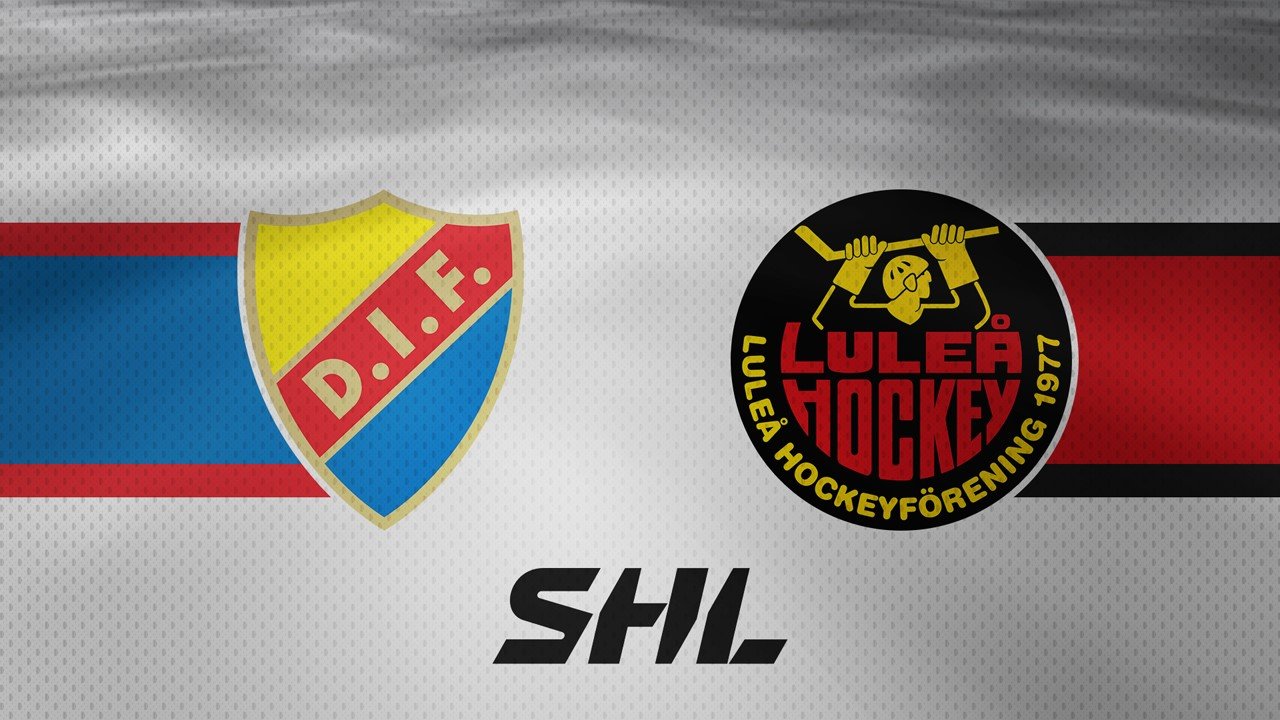 Djurgårdens IF vs Luleå HF poster