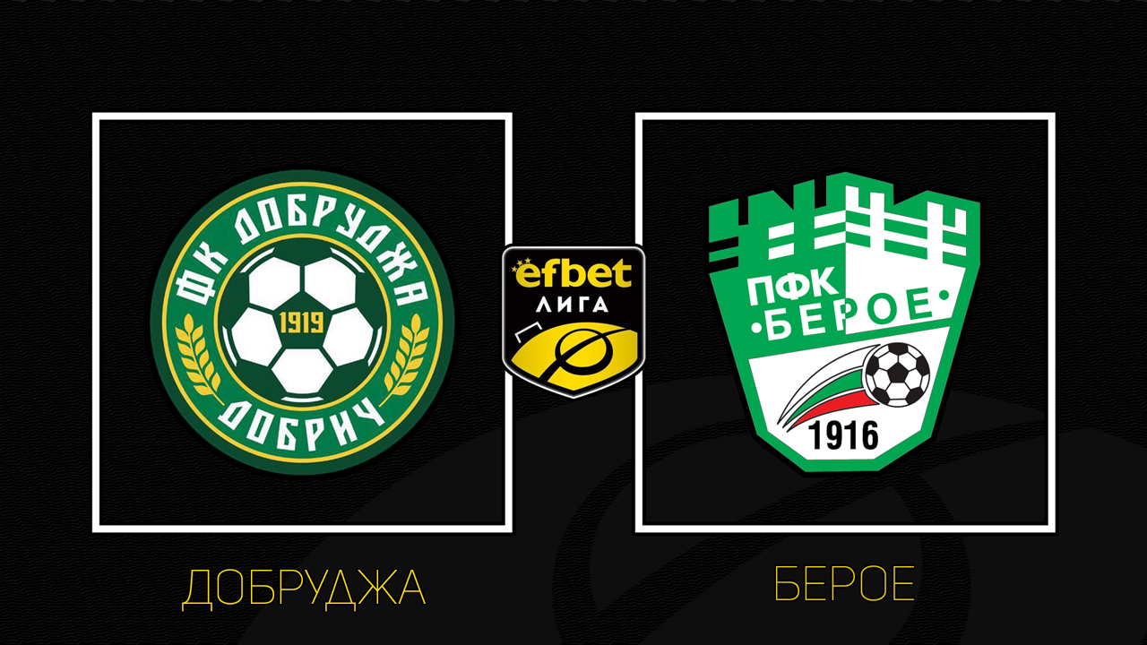 Dobrudzha Dobrich vs Beroe poster