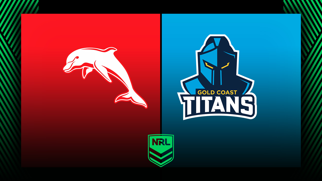 Dolphins vs Gold Coast Titans poster