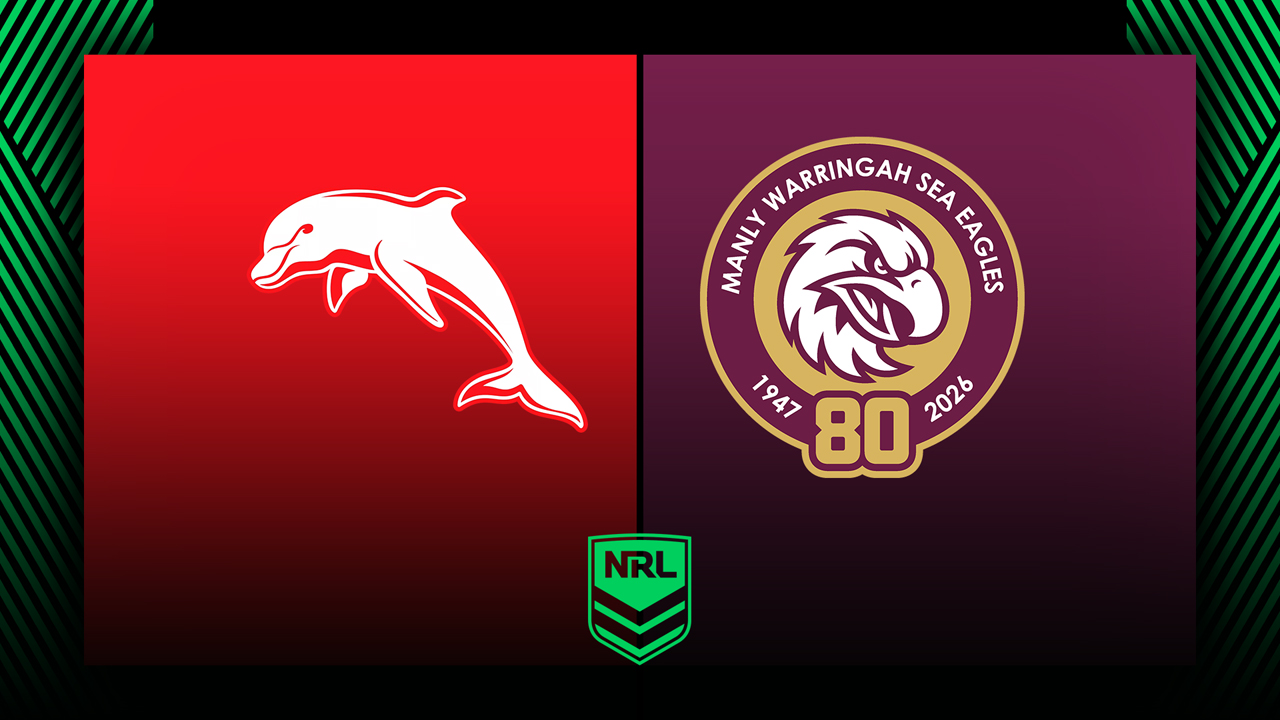 Dolphins vs Manly Sea Eagles poster
