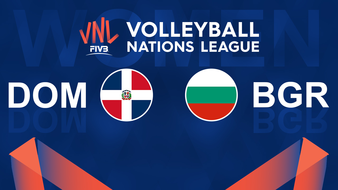 Dominican Republic Volleyball Women vs Bulgaria Volleyball Women poster