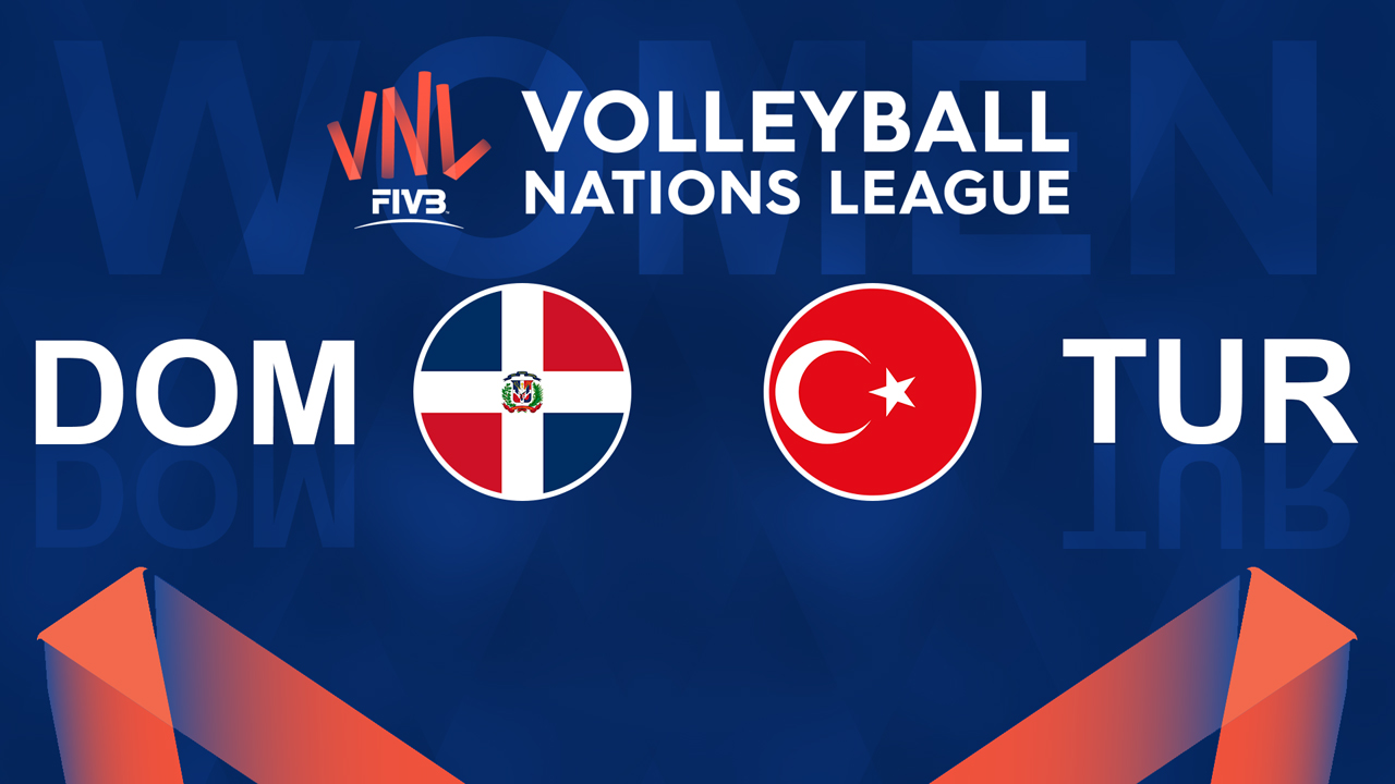 Dominican Republic Volleyball Women vs Turkey Volleyball Women poster