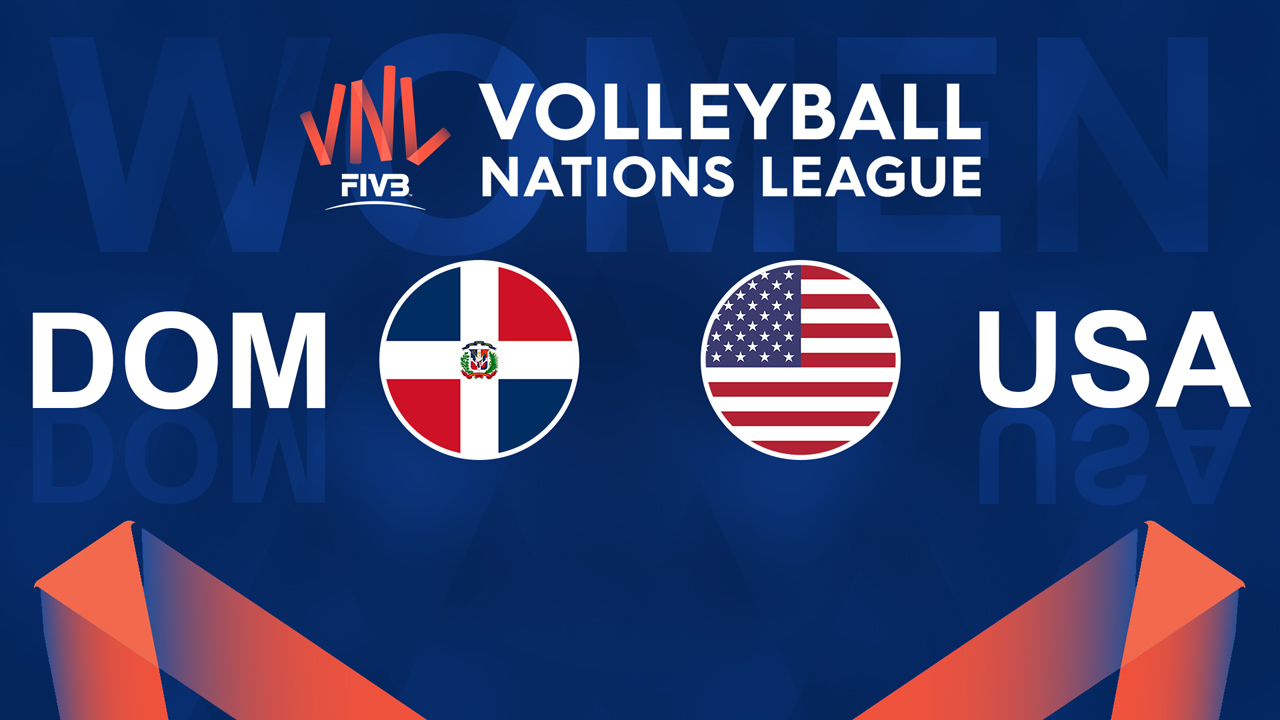 Dominican Republic Volleyball Women vs USA Volleyball Women poster