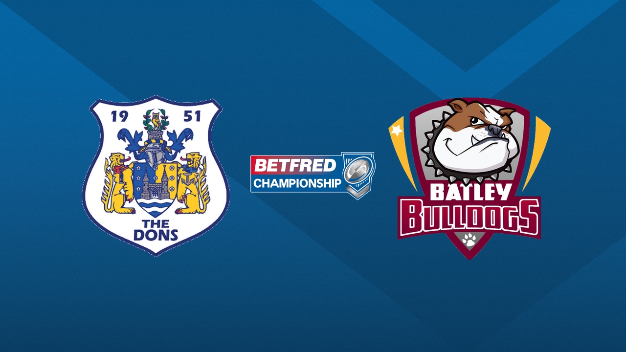Doncaster RLFC vs Batley Bulldogs poster
